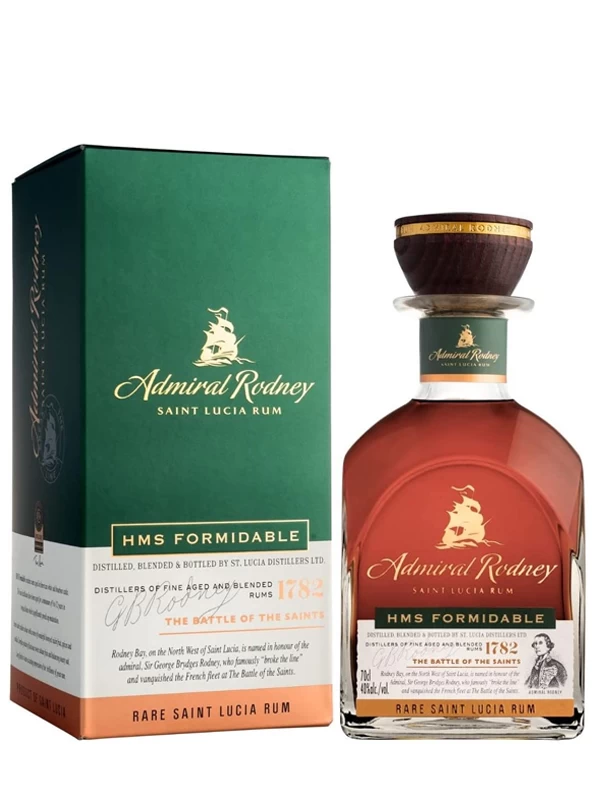 Admiral Rodney HMS Formidable Rum
