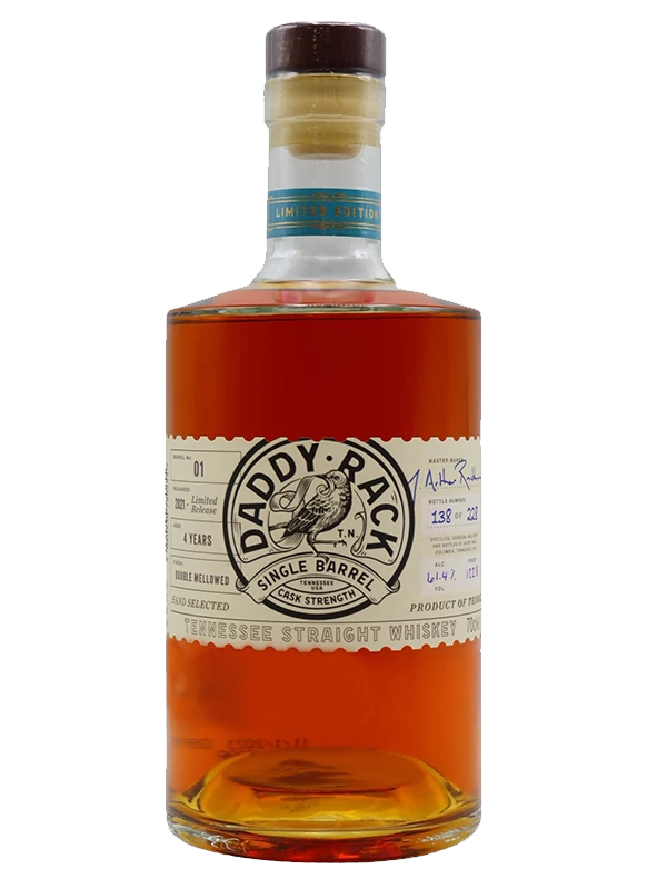 Daddy Rack 4 Year OldSingle Barrel Cask Strength (Barrel 01)