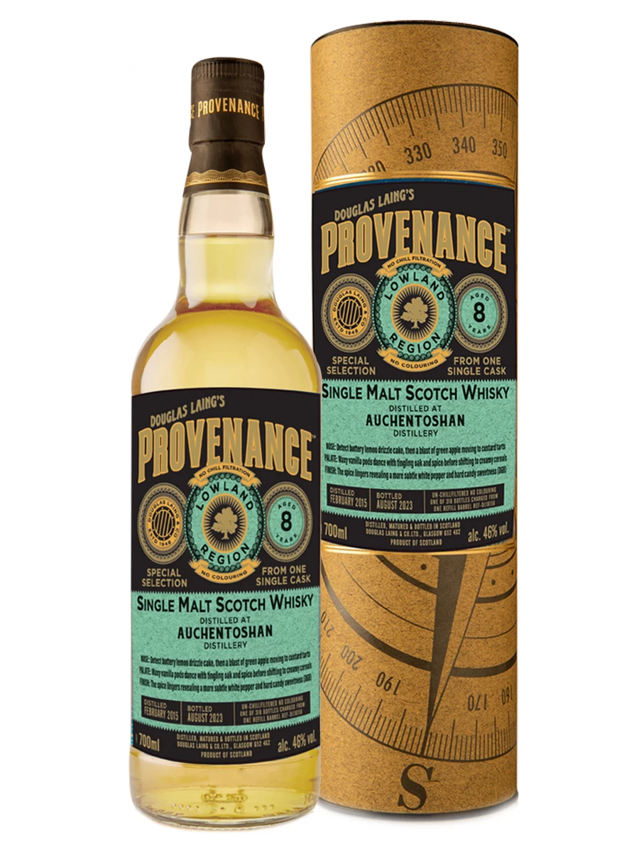 Auchentoshan 8 Year OldProvenance Series Bottling