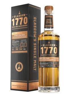 Glasgow 1770 Triple DistilledSmall Batch Cognac Cask Batch 1
