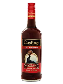 Gosling's Black Seal151 Proof Bermuda Rum