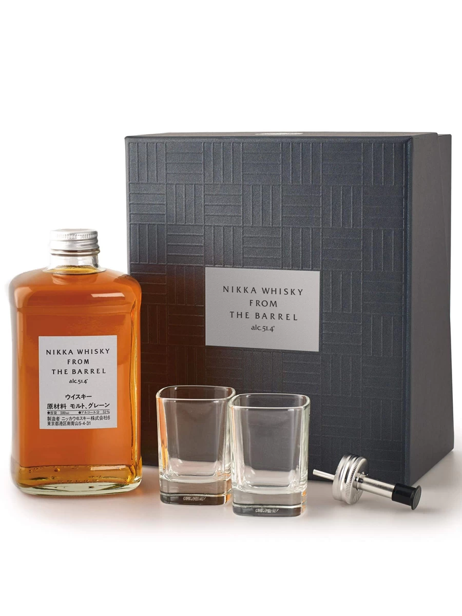 Nikka From The Barrel Pourer + 2 Glasses Pack