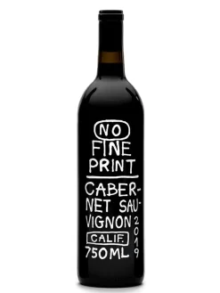 No Fine Print Cabernet Sauvignon2019 Vintage