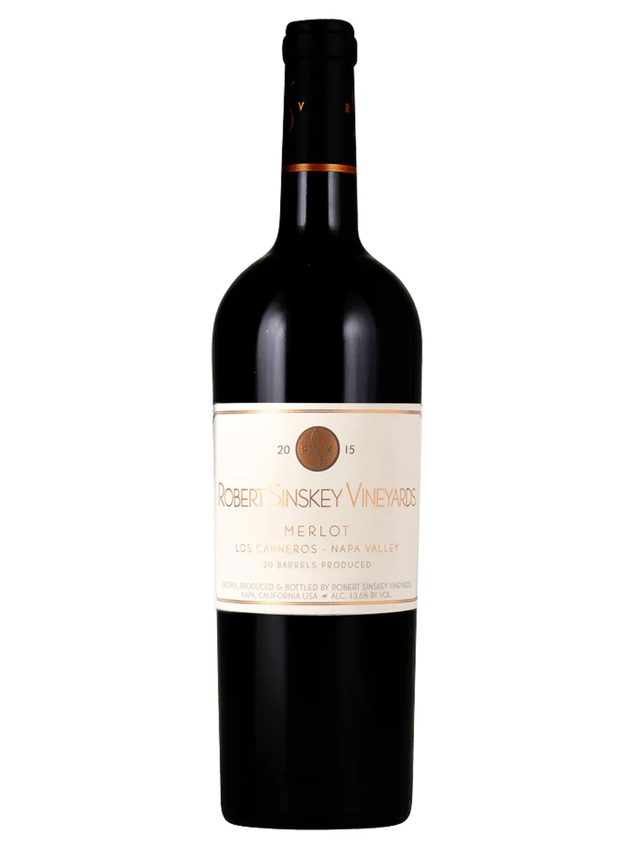 Robert Sinskey Merlot2015 Vintage